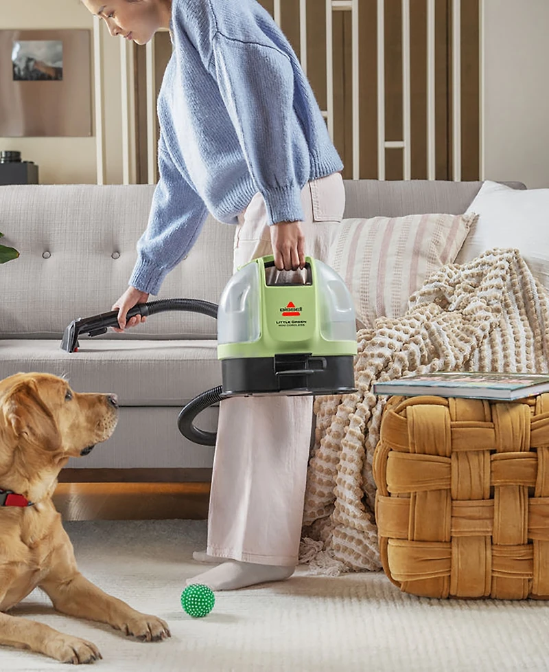Bissell Little Green Mini Cordless Portable Upholstery and Carpet Cleaner
