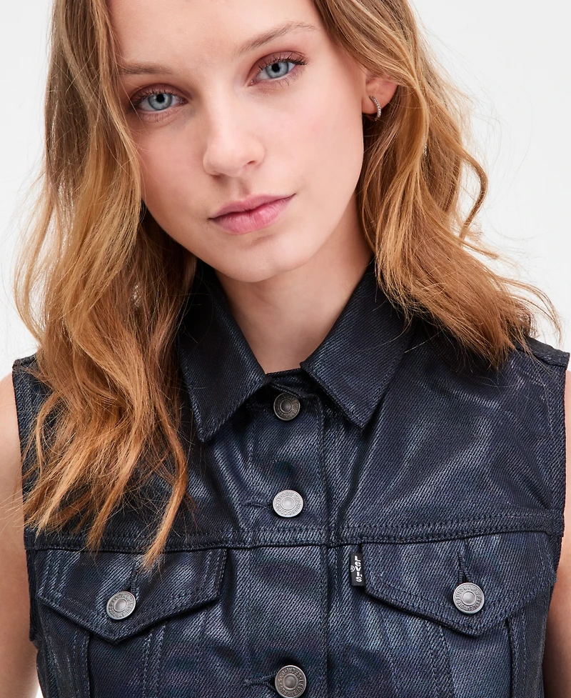Levi's Women's Denim Trucker Vest