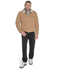 Levi's Men's Corduroy Trucker with Sherpa Collar Jacket
