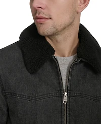 Levi's Men's Denim Western Sherpa Lined Collar Jacket