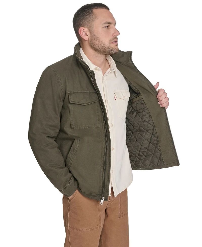 Levi's Men's Cotton Military Jacket