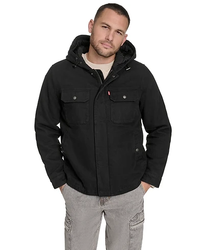 Levi's Men's Cotton Canvas Hood Jacket