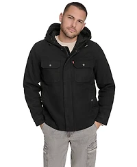 Levi's Men's Cotton Canvas Hood Jacket