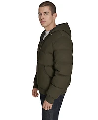 Levi's Men's Quilted Bomber with Hood Jacket