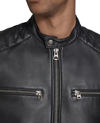 Levi's Men's Leather Racer Jacket