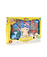Geoffrey's Toy Box Star Pets Vet Animal Care Playset