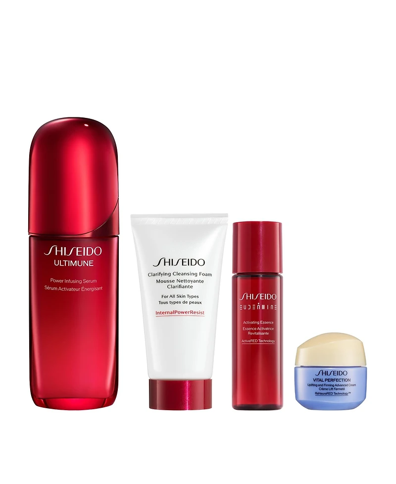 Shiseido 4-Pc. Ultimune Resilient Radiance Serum Set