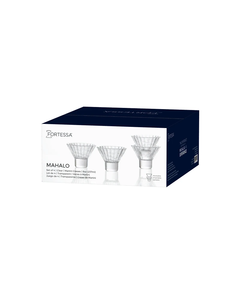 Fortessa Mahalo Martini Glasses, Set of 4