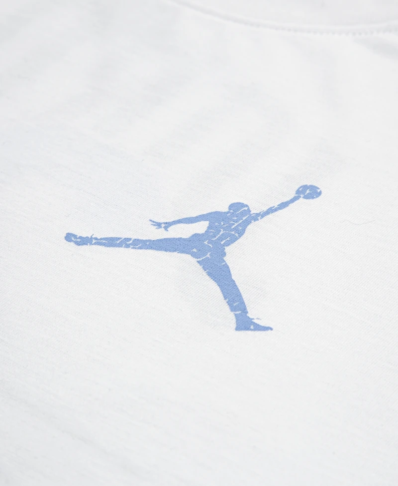 Jordan Big Girls Distressed Collegiate T-Shirt