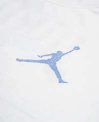Jordan Big Girls Distressed Collegiate T-Shirt