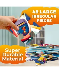Quokka 2x3 Ft Giant Floor Puzzles for Kids Ages 4-6