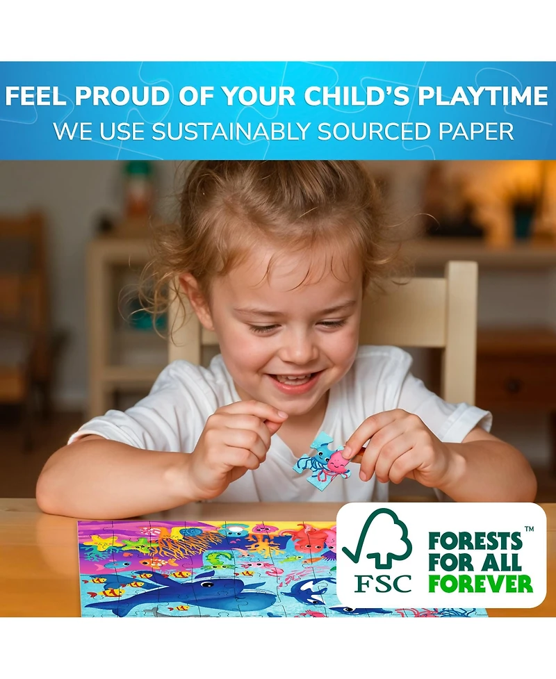 Quokka 60 Pieces Jigsaw Puzzles for Kids Ages 4-6