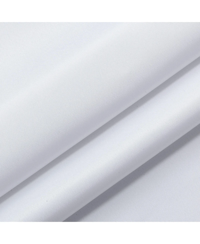 Hotel Collection Xl White Fabric Shower Curtain With Magnetic Hem