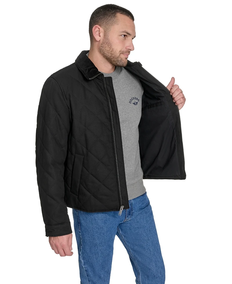 Dockers Men's Diamond Quilted Jacket