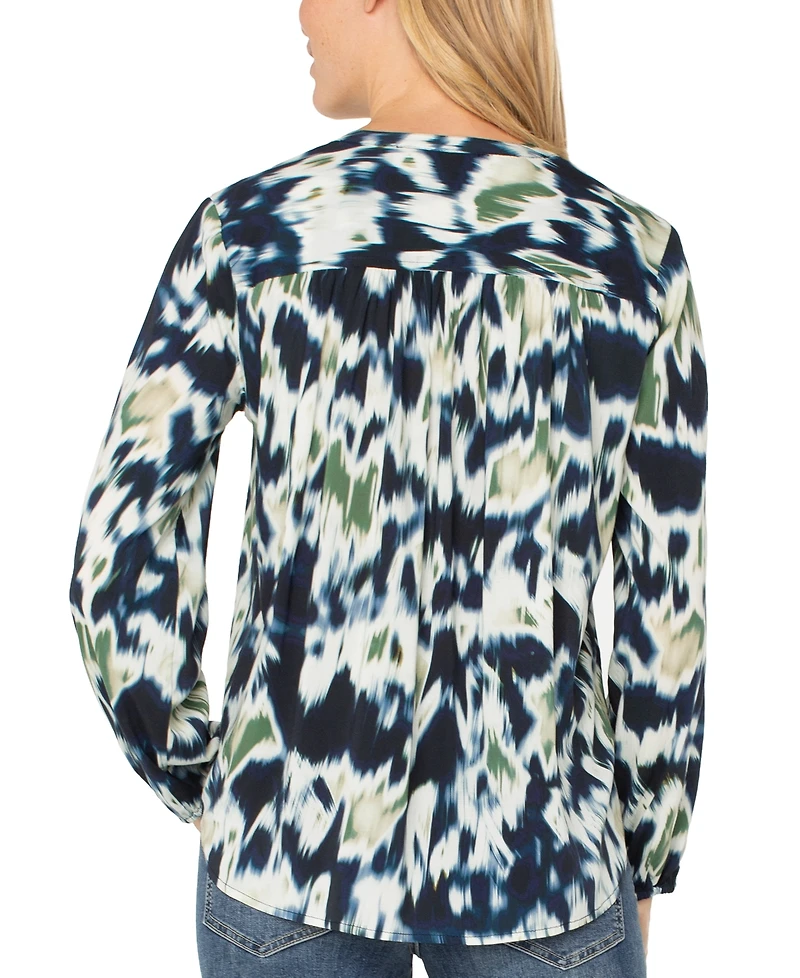Liverpool Los Angeles Women's Printed Long Sleeves Top
