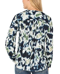 Liverpool Los Angeles Women's Printed Long Sleeves Top