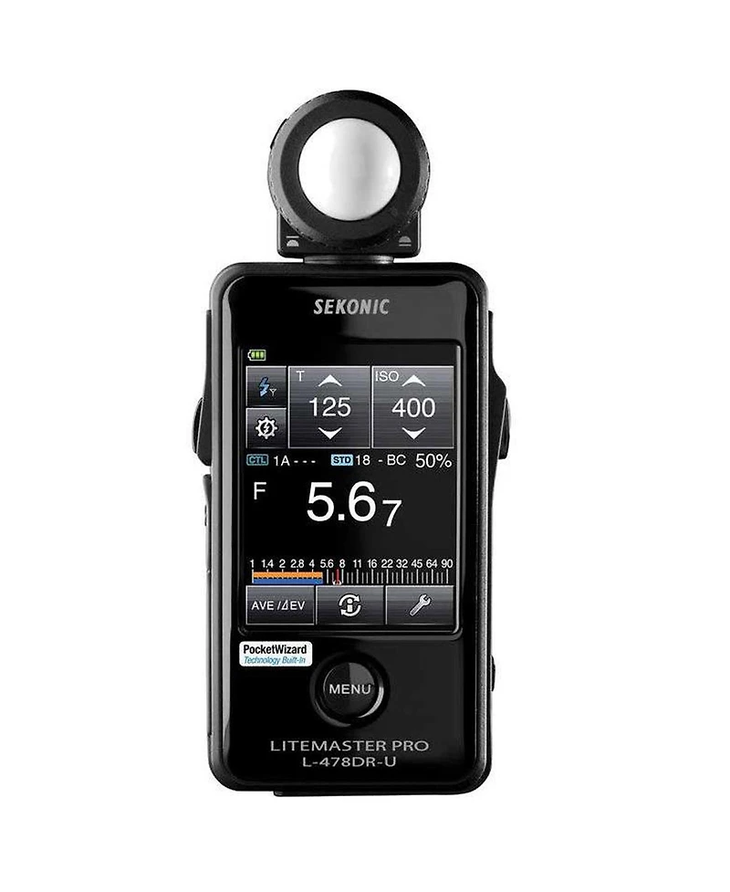 Sekonic LiteMaster Pro L-478DR-u Light Meter for PocketWizard System