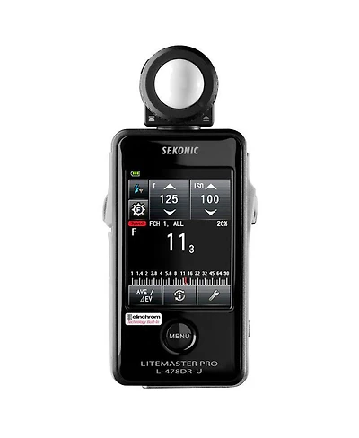Sekonic LiteMaster Pro L-478DR-u-el Series Light Meter for Elinchrom El Skyport System