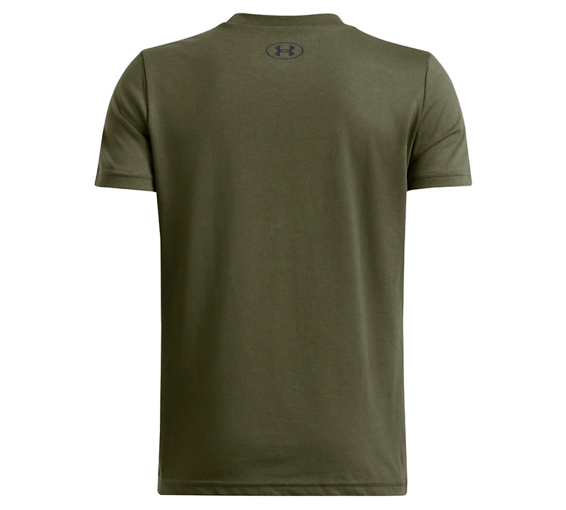 Under Armour Big Boys Logo Wordmark Graphic T-Shirt
