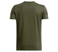 Under Armour Big Boys Logo Wordmark Graphic T-Shirt