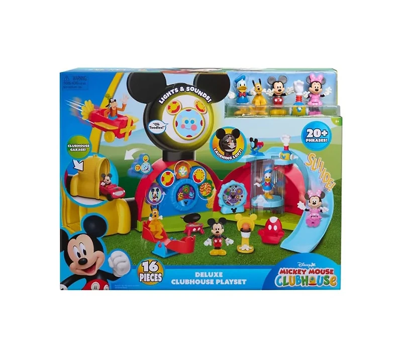 Mickey Mouse Deluxe Clubhouse Doll Playset