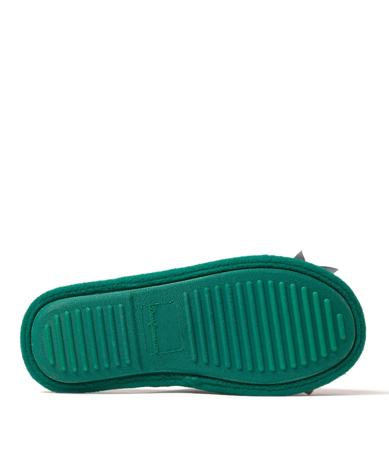 Dearfoams Men's Unisex Novelty Holiday Christmas Scuff Slipper