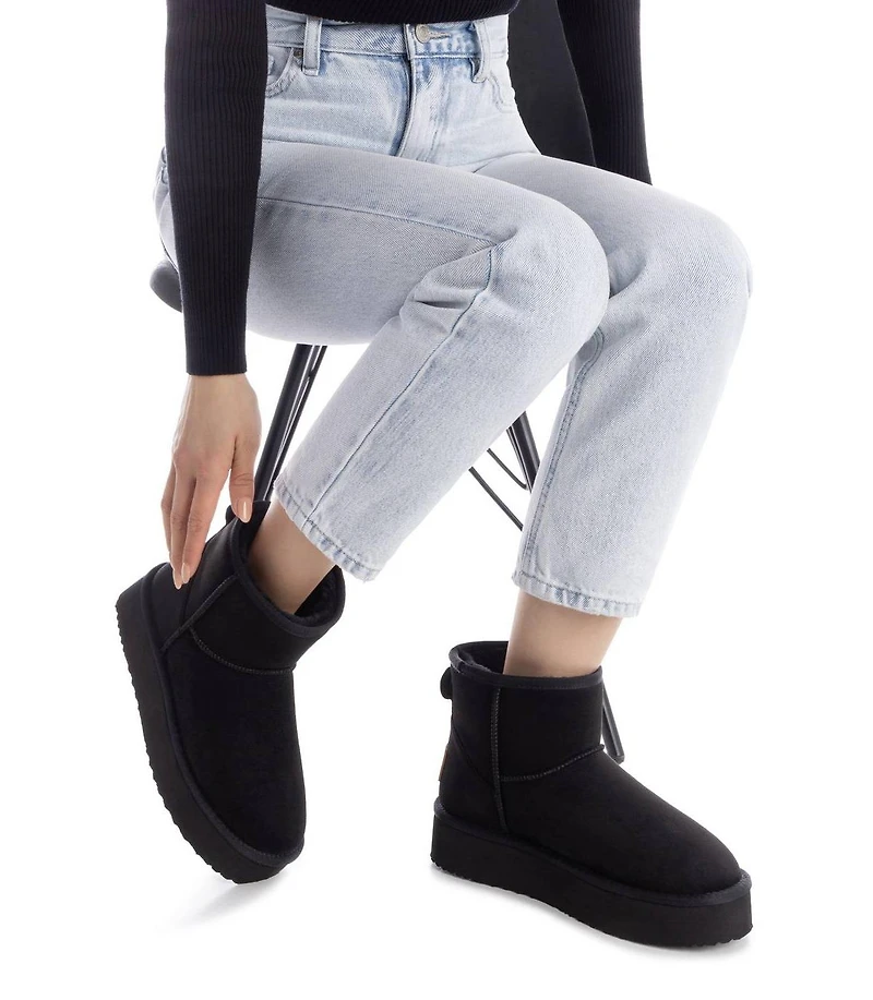 Women's Winter Suede Booties By Xti