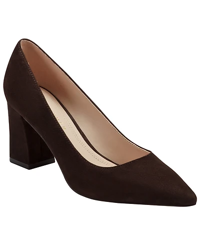 Marc Fisher Ltd Women's Zala Pointy Toe Block Heel Pumps