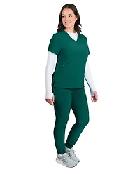 Medgear Women's 4-Way Stretch 12-Pocket Jogger Set