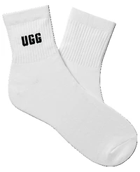Ugg Women's 2-Pack Quinlin Logo Quarter Socks