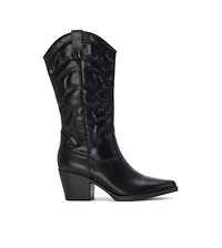 Women's Embroidered Italian Western Boots By Xti