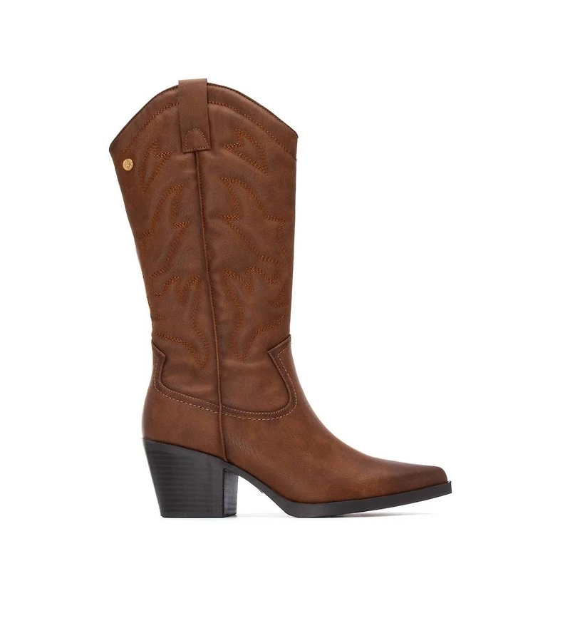 Women's Embroidered Italian Western Boots By Xti