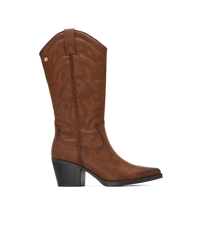 Women's Embroidered Italian Western Boots By Xti
