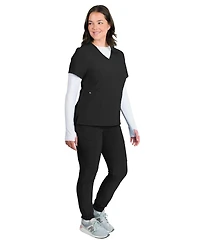 Medgear Women's 4-Way Stretch 12-Pocket Jogger Set