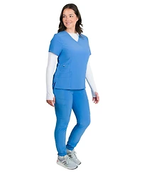 Medgear Women's 4-Way Stretch 12-Pocket Jogger Set