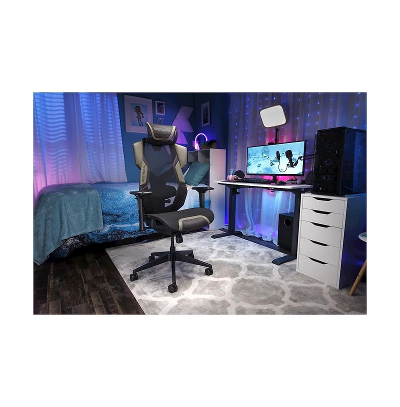 Respawn Gaming Chair With Lumbar Support, With Wheels for Computer/Desk/Office