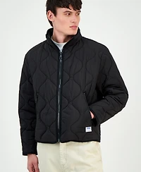 Hugo Boss Men's Bogo Zip-Front Quilted Jacket