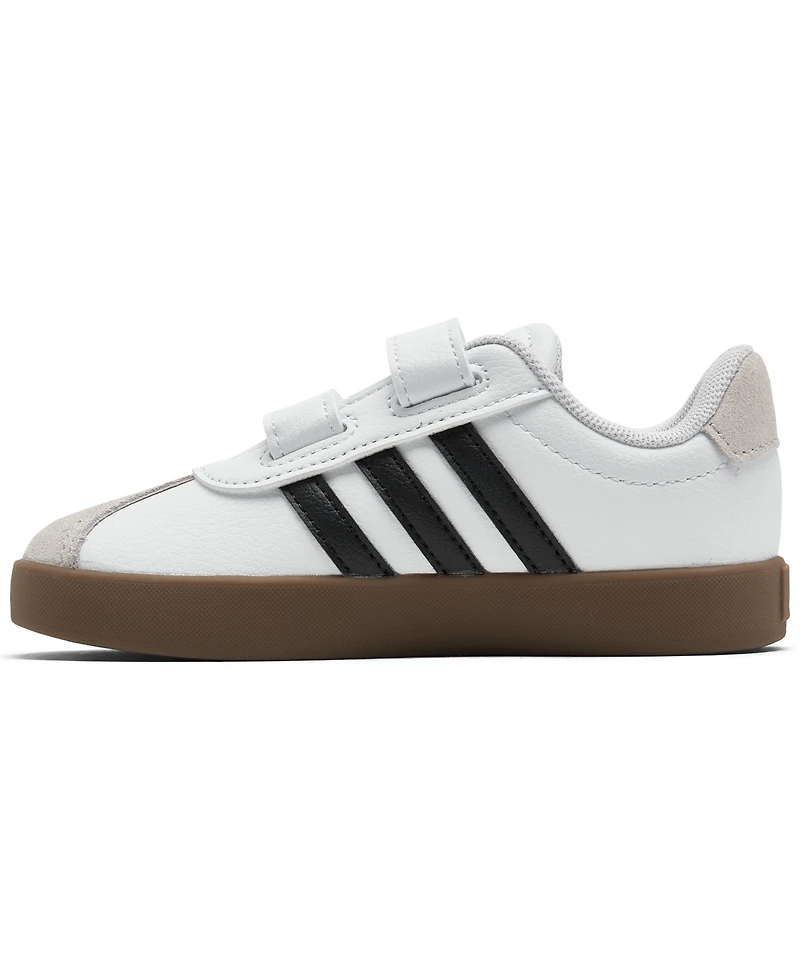 adidas Toddler Kids Vl Court 3.0 Fastening Strap Casual Sneakers from Finish Line