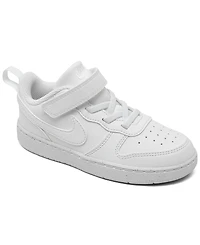Nike Toddler Court Borough Low Recraft Adjustable Strap Casual Sneakers from Finish Line