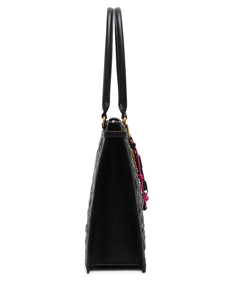 Betsey Johnson Quilted Medium Tote Bag
