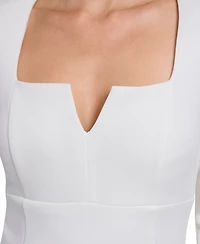 Calvin Klein Women's Zippered Midi Dress