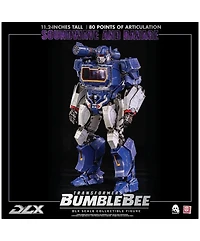 Transformers Soundwave and Ravage Collectible Figure Dlx Scale Collectible Figure | Transformers: Bumblebee | threezero