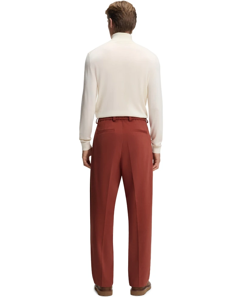 Boss by Hugo Men's Beckham x Cotton Micro-Patterned Pants