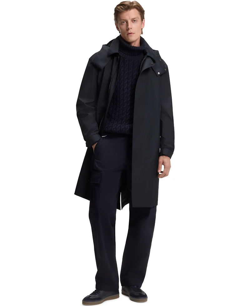 Boss by Hugo Men's Beckham x Water-Repellent Hooded Jacket