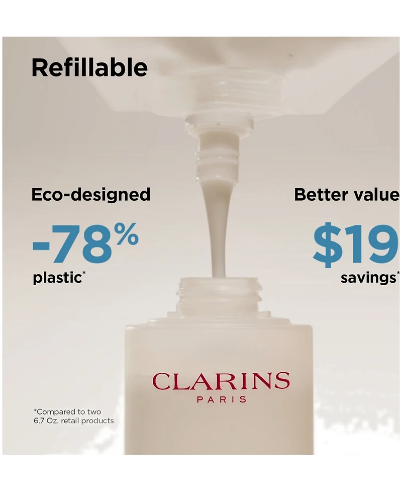 Clarins Luxury-Size Velvet Cleansing Milk Refill