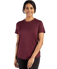Cutter & Buck Women's Coastline Epic Comfort Recycled Short Sleeve Tee
