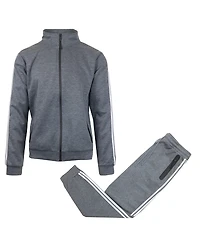Galaxy By Harvic Men's 2-Pack Tech Fleece Sweatshirt and Jogger Set