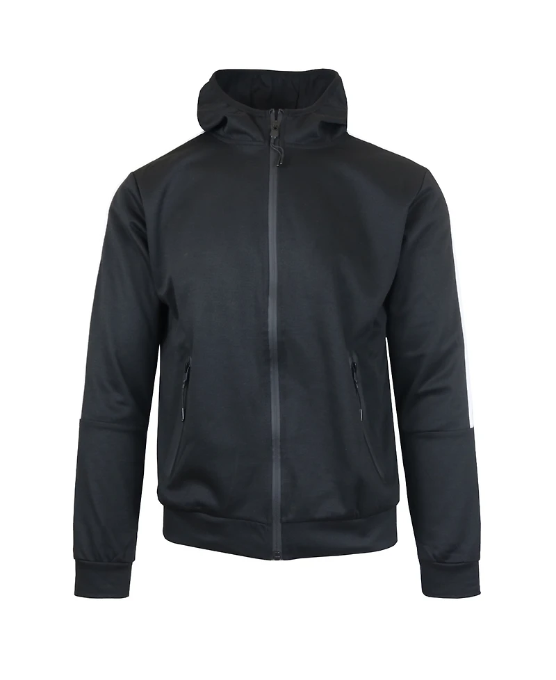 Galaxy By Harvic Men's 2-Piece Full-Zip Hoodie and Jogger Sweatpants Set