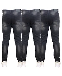 Blue Ice Men's 3-Pack Stretch Ripped Jeans
