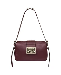 True Religion East West Shoulder Bag with Belt Buckle Tab